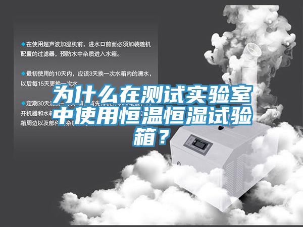 為什么在測試實(shí)驗(yàn)室中使用恒溫恒濕試驗(yàn)箱？
