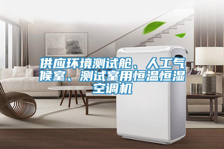 供應(yīng)環(huán)境測試艙、人工氣候室、測試室用恒溫恒濕空調(diào)機