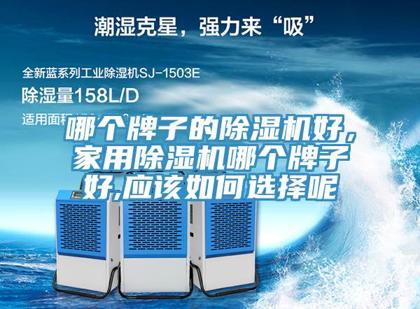 哪個牌子的除濕機好，家用除濕機哪個牌子好,應(yīng)該如何選擇呢