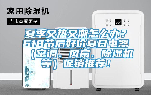 夏季又熱又潮怎么辦？618節(jié)后好價夏日電器（空調(diào)、風(fēng)扇、除濕機等）促銷推薦！