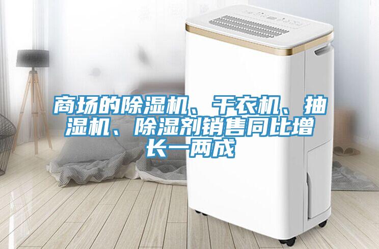 商場的除濕機(jī)、干衣機(jī)、抽濕機(jī)、除濕劑銷售同比增長一兩成