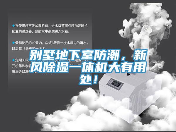 別墅地下室防潮，新風(fēng)除濕一體機(jī)大有用處！