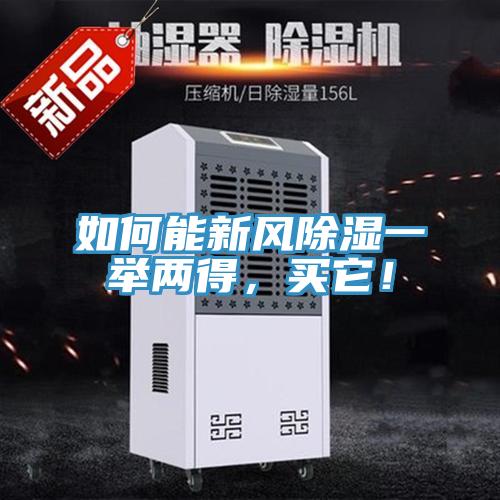 如何能新風(fēng)除濕一舉兩得，買它！