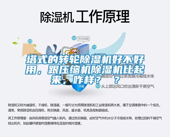 塔式的轉輪除濕機好不好用，跟壓縮機除濕機比起來，咋樣？ ？