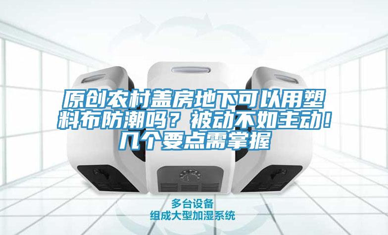 原創(chuàng)農村蓋房地下可以用塑料布防潮嗎？被動不如主動！幾個要點需掌握