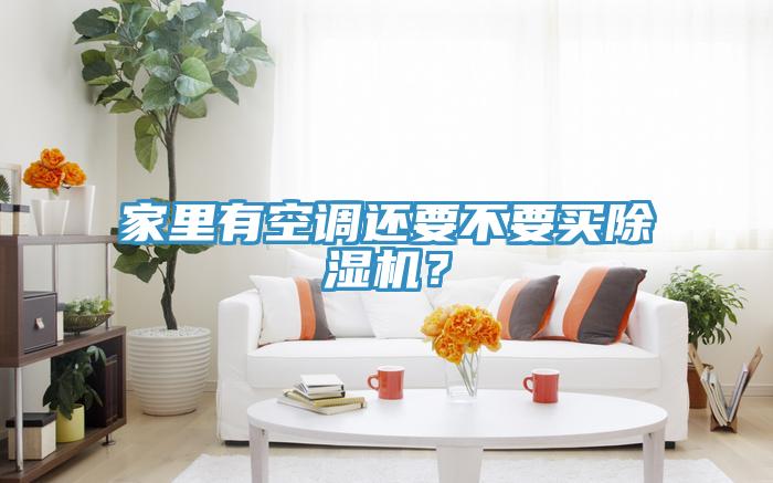 家里有空調還要不要買除濕機？