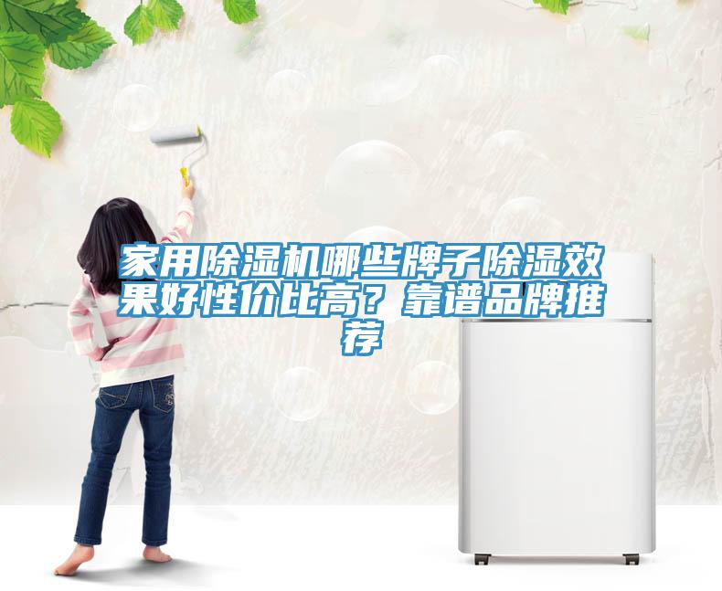 家用除濕機(jī)哪些牌子除濕效果好性價比高？靠譜品牌推薦