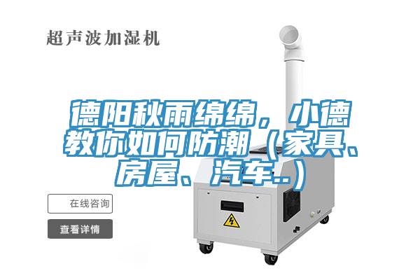 德陽秋雨綿綿，小德教你如何防潮（家具、房屋、汽車..）
