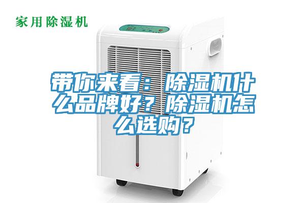帶你來看：除濕機什么品牌好？除濕機怎么選購？