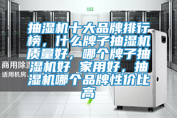 抽濕機十大品牌排行榜，什么牌子抽濕機質(zhì)量好，哪個牌子抽濕機好 家用好，抽濕機哪個品牌性價比高