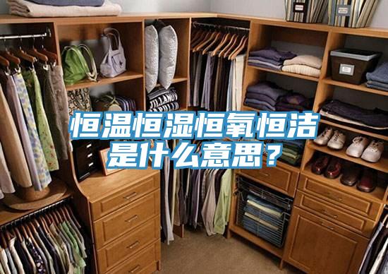 恒溫恒濕恒氧恒潔是什么意思？