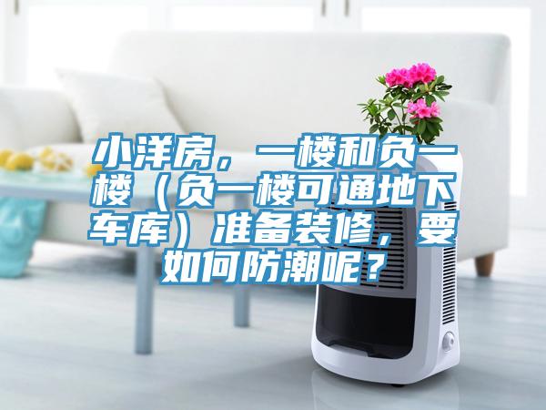 小洋房，一樓和負(fù)一樓（負(fù)一樓可通地下車庫）準(zhǔn)備裝修，要如何防潮呢？