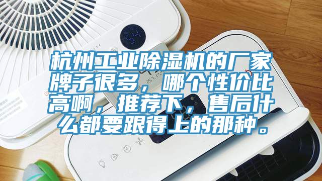 杭州工業(yè)除濕機的廠家牌子很多，哪個性價比高啊，推薦下，售后什么都要跟得上的那種。
