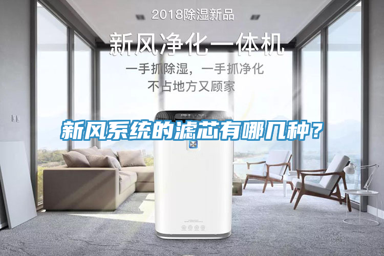 新風(fēng)系統(tǒng)的濾芯有哪幾種？