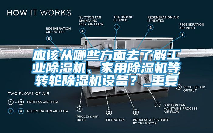 應(yīng)該從哪些方面去了解工業(yè)除濕機(jī)、家用除濕機(jī)等轉(zhuǎn)輪除濕機(jī)設(shè)備？_重復(fù)