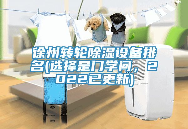 徐州轉(zhuǎn)輪除濕設備排名(選擇是門學問，2022已更新)