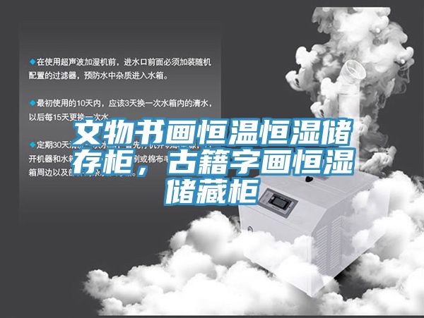 文物書畫恒溫恒濕儲存柜，古籍字畫恒濕儲藏柜