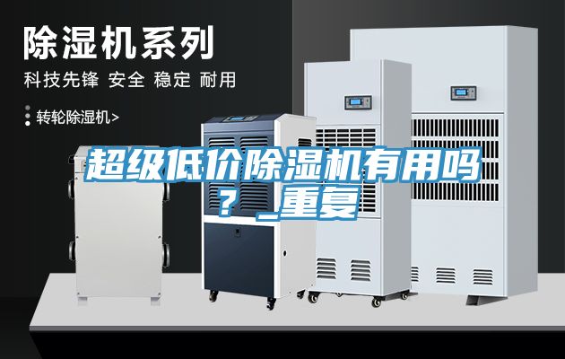 超級(jí)低價(jià)除濕機(jī)有用嗎？_重復(fù)