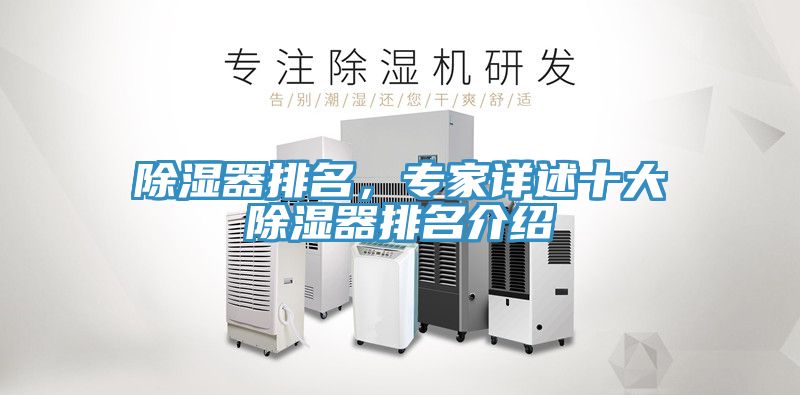 除濕器排名，專家詳述十大除濕器排名介紹