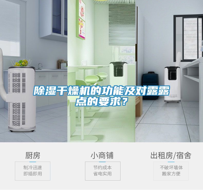 除濕干燥機的功能及對露露點的要求？