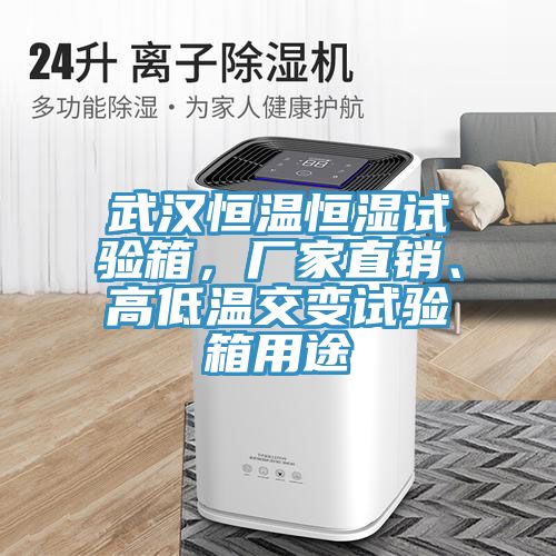 武漢恒溫恒濕試驗(yàn)箱，廠家直銷、高低溫交變試驗(yàn)箱用途