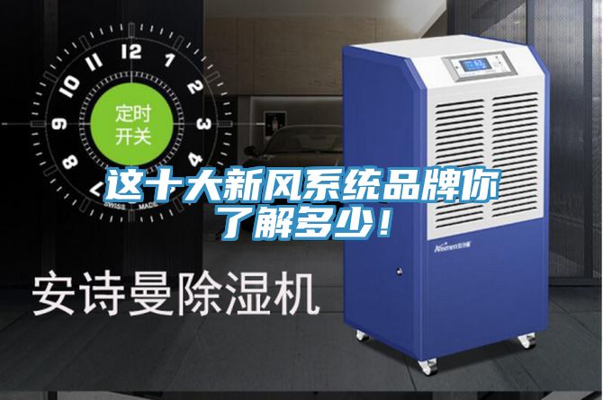 這十大新風(fēng)系統(tǒng)品牌你了解多少！