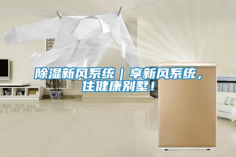 除濕新風系統(tǒng)｜享新風系統(tǒng)，住健康別墅！