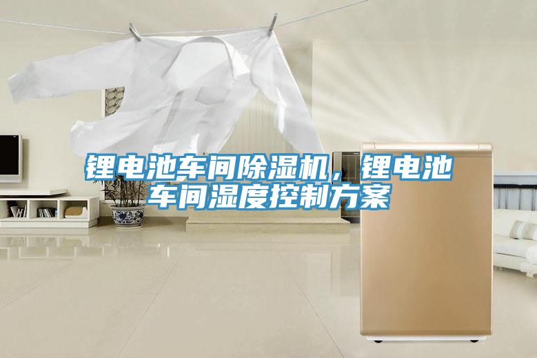 鋰電池車間除濕機(jī)，鋰電池車間濕度控制方案