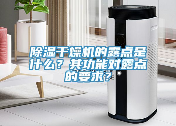 除濕干燥機(jī)的露點(diǎn)是什么？其功能對(duì)露點(diǎn)的要求？