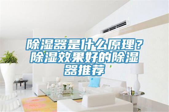 除濕器是什么原理？除濕效果好的除濕器推薦