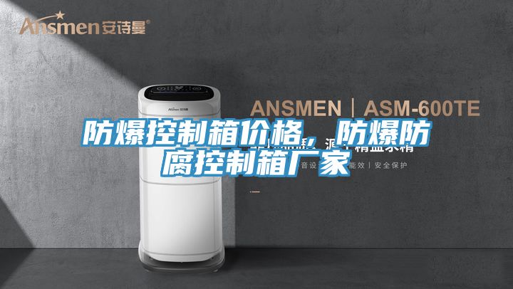 防爆控制箱價格，防爆防腐控制箱廠家