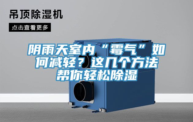 陰雨天室內(nèi)“霉氣”如何減輕？這幾個方法幫你輕松除濕
