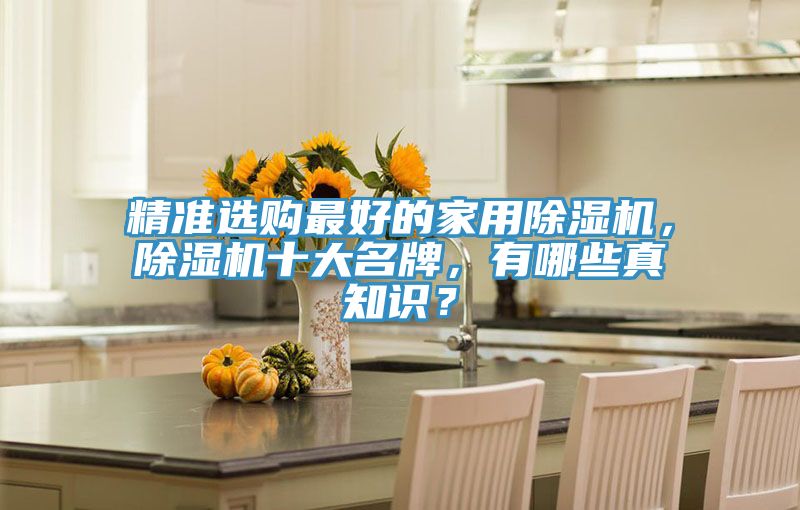 精準(zhǔn)選購(gòu)最好的家用除濕機(jī)，除濕機(jī)十大名牌，有哪些真知識(shí)？