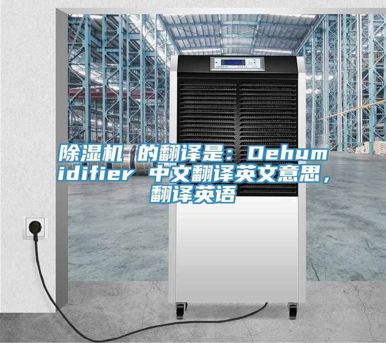 除濕機(jī) 的翻譯是：Dehumidifier 中文翻譯英文意思，翻譯英語