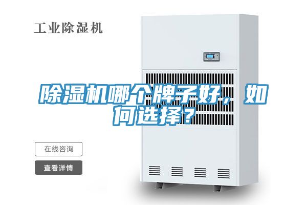 除濕機(jī)哪個(gè)牌子好，如何選擇？