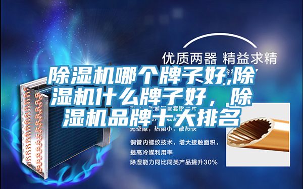 除濕機哪個牌子好,除濕機什么牌子好，除濕機品牌十大排名