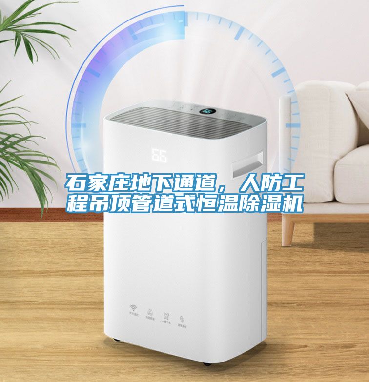 石家莊地下通道，人防工程吊頂管道式恒溫除濕機(jī)