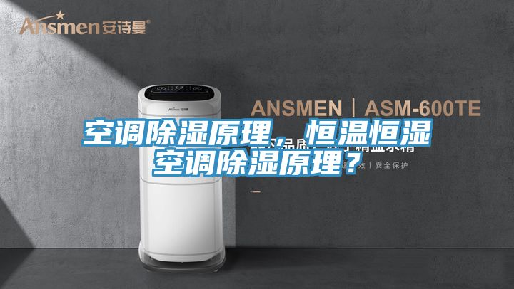 空調(diào)除濕原理，恒溫恒濕空調(diào)除濕原理？
