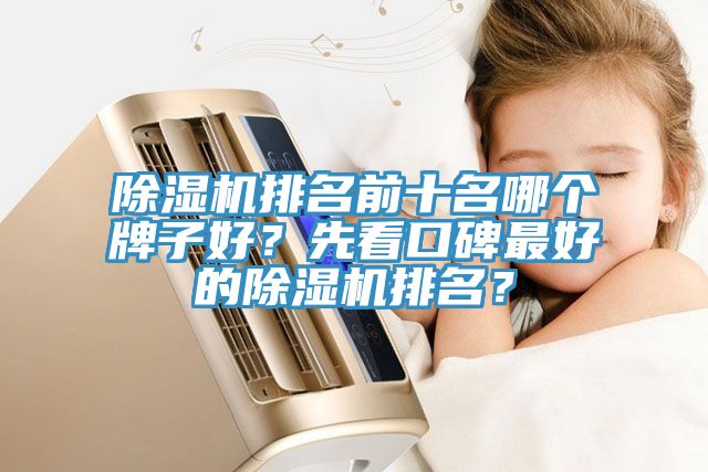除濕機(jī)排名前十名哪個(gè)牌子好？先看口碑最好的除濕機(jī)排名？