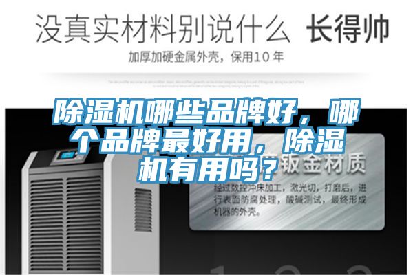 除濕機哪些品牌好，哪個品牌最好用，除濕機有用嗎？